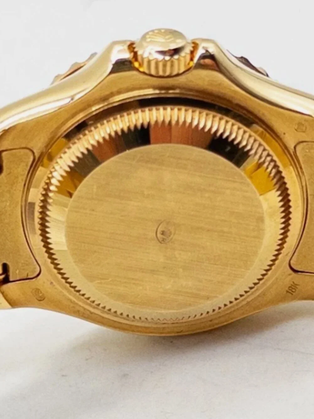 Ladies Rolex Yacht Master Solid Gold 750 18k STAMPED 29mm